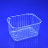 Custom PET Clear Plastic Food Container Disposable Greens Fruits Container