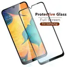 For Samsung A20 Tempered Glass Screen Protector, Full Cover Edge to Edge Screen Protector with 3D Touch, 9H, Bubble Free