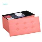 Vintage storage trunks leather storage box organizer collapsible shoe storage box