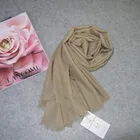 Spring Wool Cashmere Solid Color Pashmina Scarf