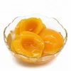 Canned / tinned yellow peach halves / dice / slice in light syrup or in pear juice