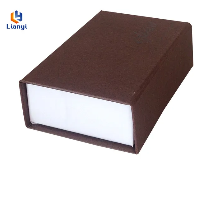 natural kraft gift box for clothing, kraft paper baby clothes