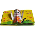 factory direct new style 3D children cardboard book printing
