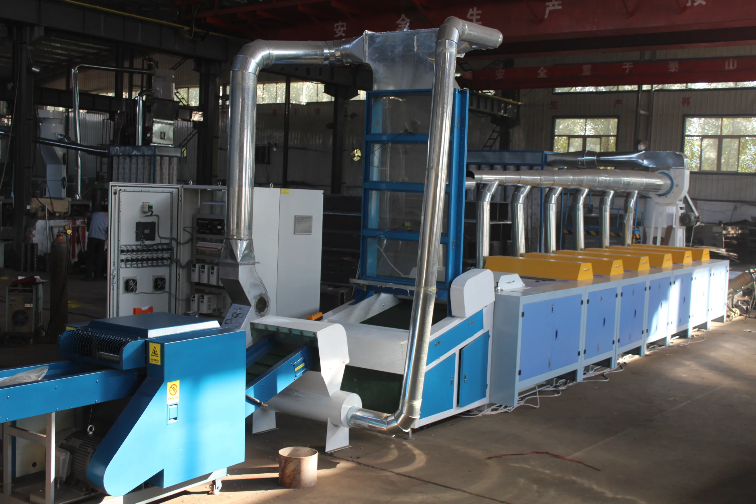 Used Clothes Waste Textile Recycling Machine For Spinning - Buy Textile