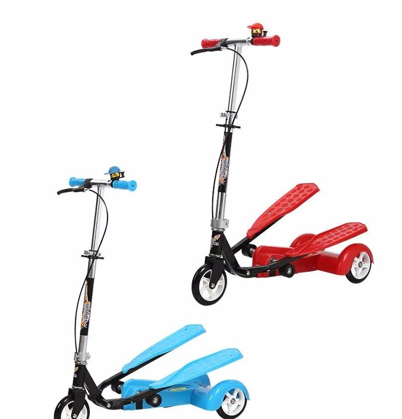 Wing Flyer Fitness Foot Step Dual Pedal Scooter For Kids And Adults