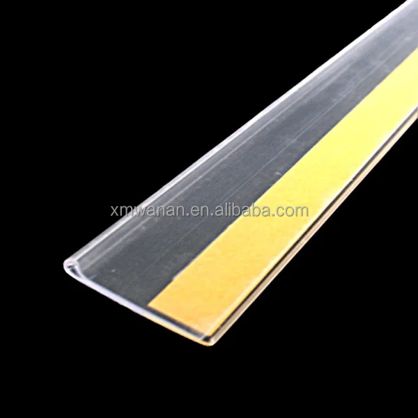 30mm Supermarket Shelf Plastic Label Holder Adhesive Strip Buy