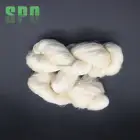 100% spun silk yarn, 580 twists natural style raw silk yarn hank, 100% mulberry
