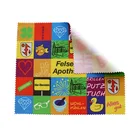 Promotional custom logo printed eyeglasses lens microfiber cleaning cloth gift