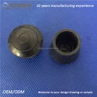Natural rubber chair leg tips for 12mm tube