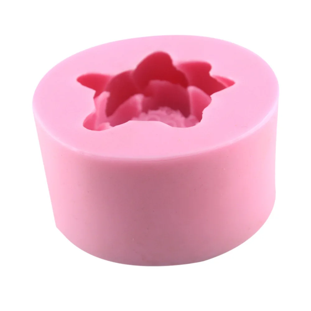 Handmade soap mold DIY silicone cake mold cake mold cake decorating tools lotus taobao 1688 agent
