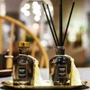 Decorative Best Price Glass Bottle Reed Diffuser with Sola Flower