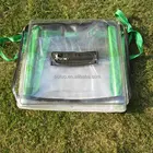 Foldable plastic ballot, voting box, could be sealed with security seals