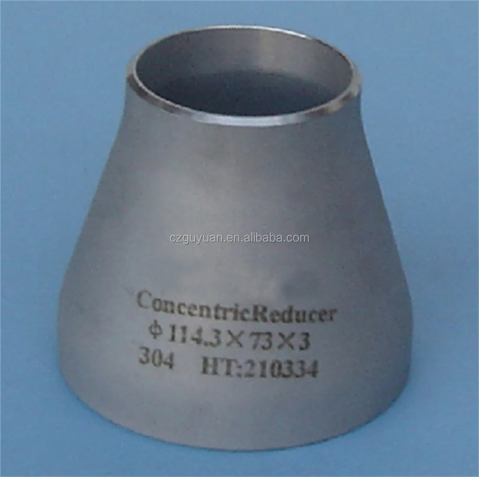 butt welded conc.reducer 10x4" s40