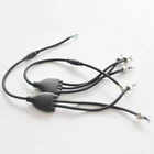 Y shape wire harness waterproof connector for outdoor lighting