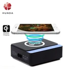 Genuine HUNDA Wireless charger Inductive coil Charging Plate smart mobile phone 8 port USB Charger cell phone Station