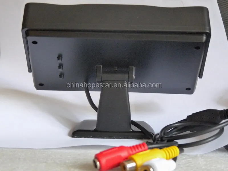 mini 3.5 inch CCTV LCD Monitor for Security with av input