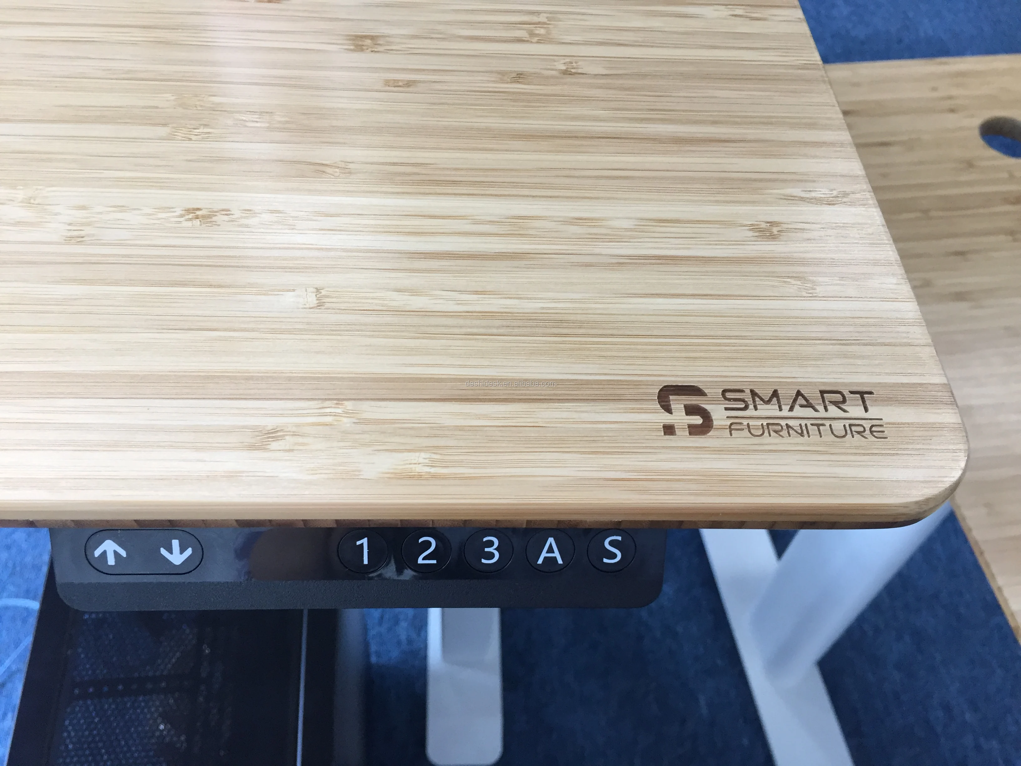 meeting room table frame adjustable electric sit stand desk with 3 legs