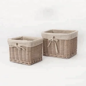 wholesale gifts hamper storage box cheap small wicker basket