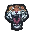 Social compliance audit factory clothing labels customize light reflective silicone embossed patches