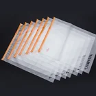 Good texture color zipper CPE frosted bag zipper bag children's clothing bag
