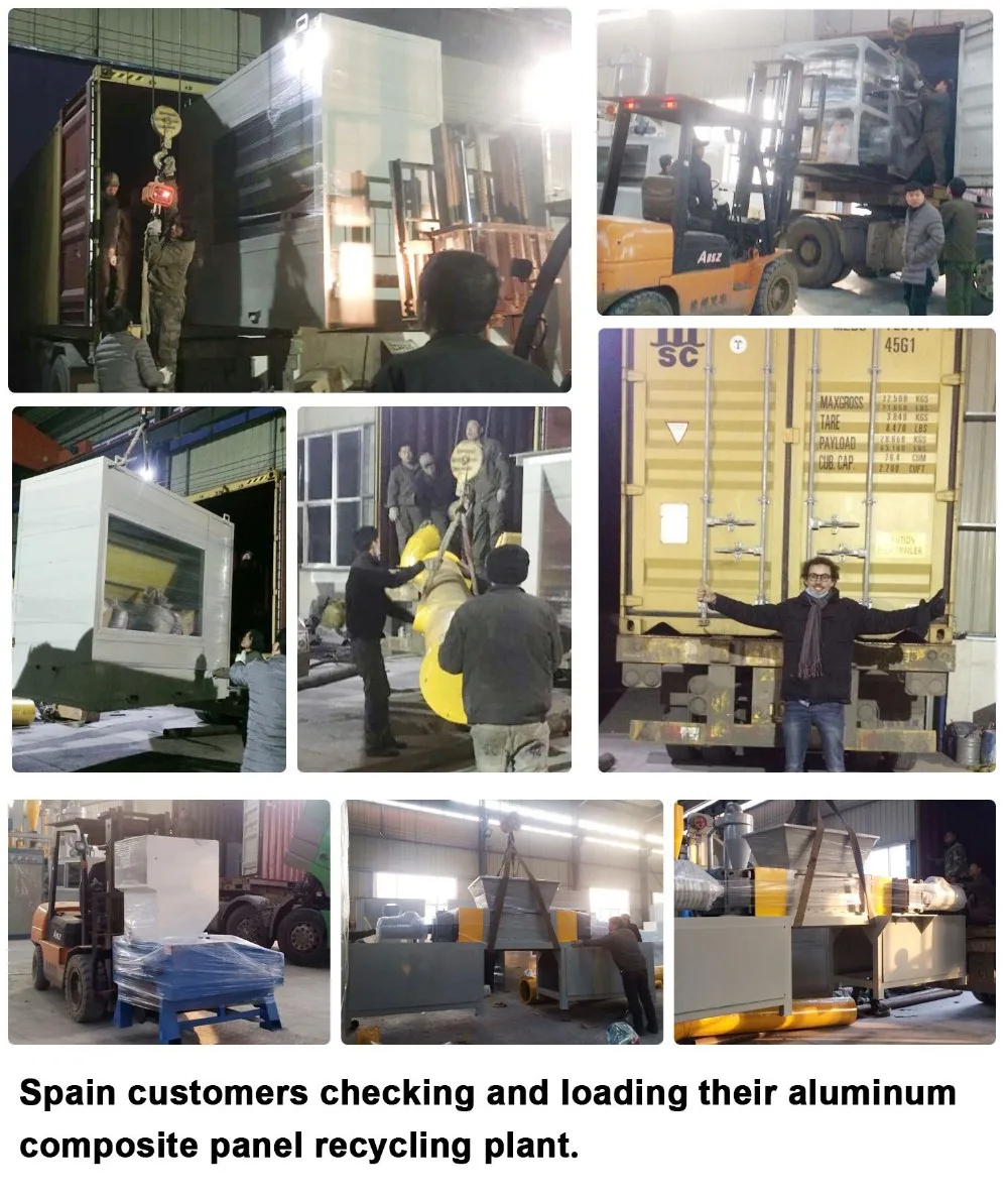 Scrap Disposable Aluminum Foil Containers Recycling Machine Supplier in China
