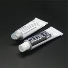High quality small size silicone glue in aluminum tube
