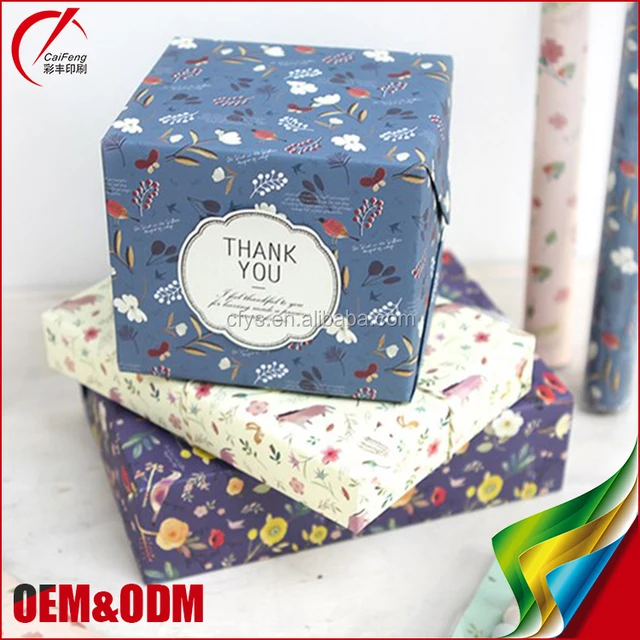 reasonable price wholesale customized gift wrapping paper gift