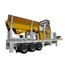 price for mobile stone crusher,New Type wheel Mobile crushing and Screening Plant