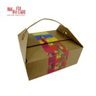 custom fashion 4 color printing carton matching packing box