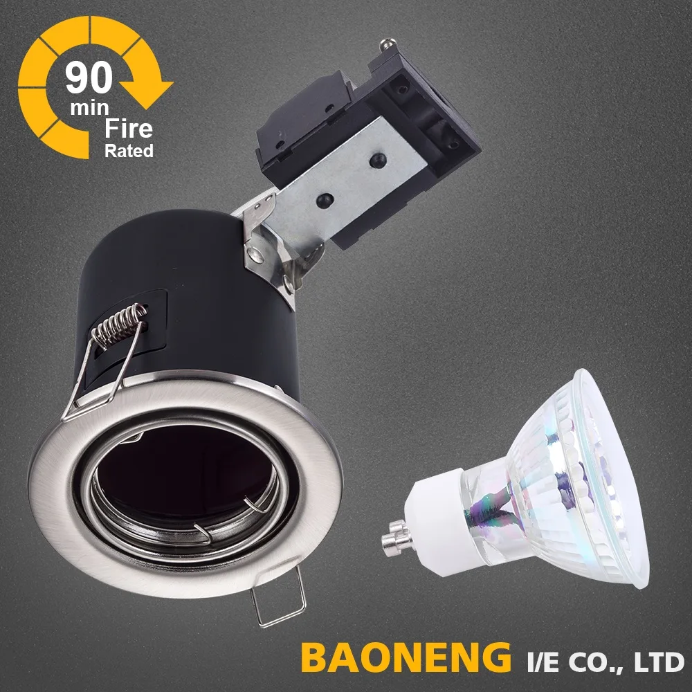 Fire Rated Led Gu10 Downlight Fitting Ceiling Spotlights Lights