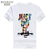 TONGYANG Wholesale New Fashion Just Do It T-shirt Hip Hop Letter Printing Men T Shirt Short Sleeve High Quality T-Shirt