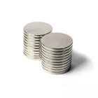 Permanent neodymium small disc magnet with adhesive