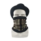 Wholesale custom multifunctional hijab women scarf silk tube neck warmer for winter