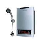 LED screen bathroom portable instant electric hot water heater for shower