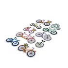 Manufacture Custom wholesale die cut vinyl 3d epoxy sticker sheets
