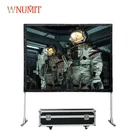 300 inch Customized Large Outdoor Fast Fold Projection Screen