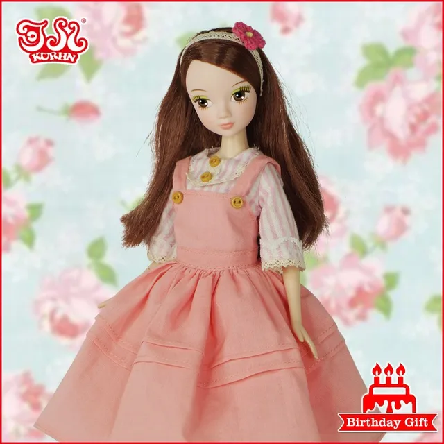 11inch fashion doll girl gift lovely doll toys abs doll