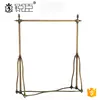 Ruichen High quality metal single bar garment display rack for hanging items