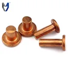 Good quality metal copper fastener screw rivet solid