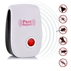 LED Pest Reject Control Ultrasonic Mouse Rat Mice Repeller Electronic Mosquito Killer US EU UK Plug
