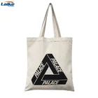 Accept Customized Logo Halloween gift eco natural color cotton shopping tote beach bag canvas