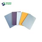 Almine A2 certificated fireproof ACP wall panels 3-5mm thickness aluminum exterior wall panels