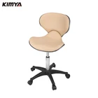 Fashion beauty salon chair adjustable spa pedicure stool with wheels