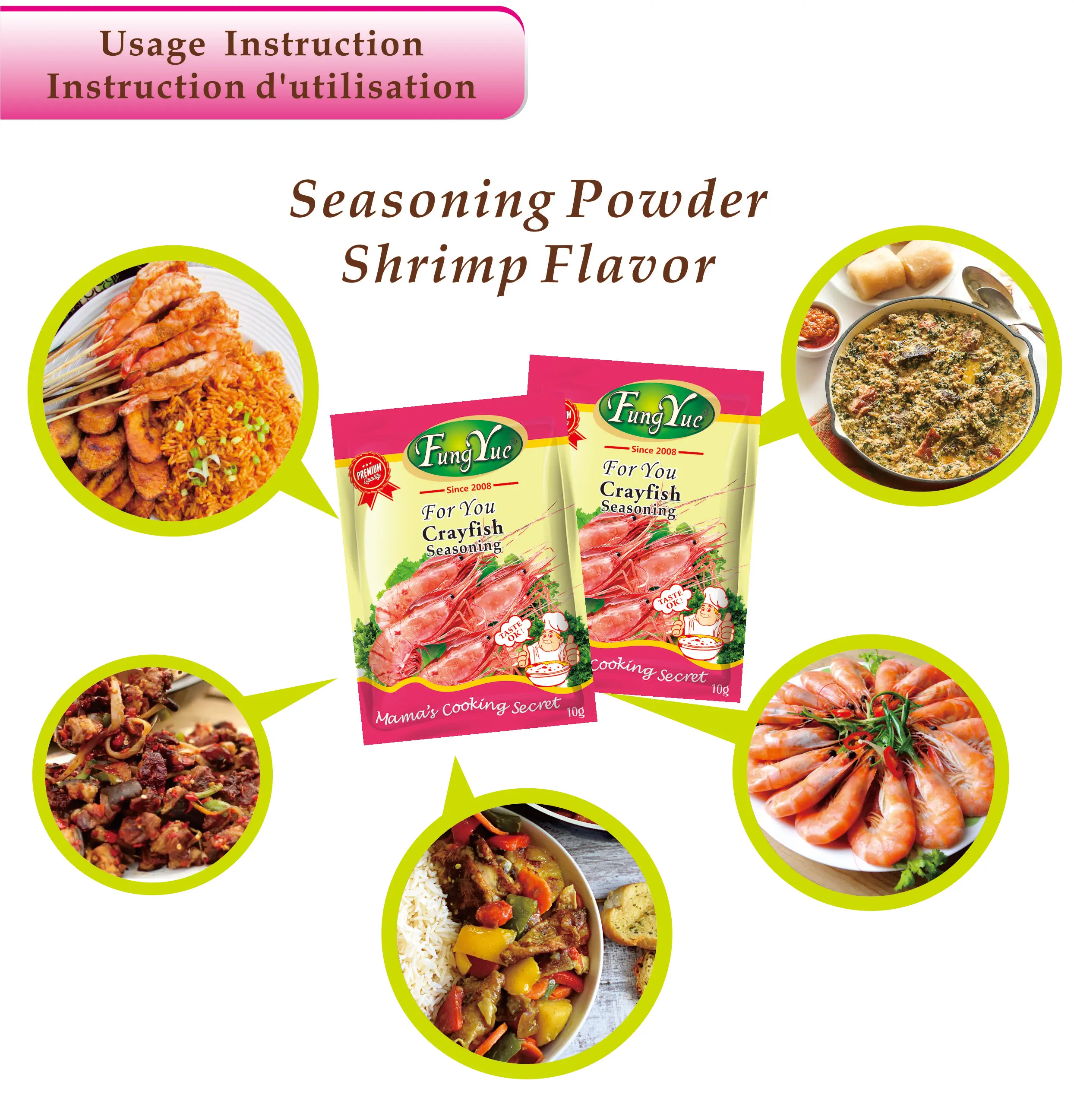 10g Shrimp Instant Seafood Seasoning Powder For Instant Noodle Buy