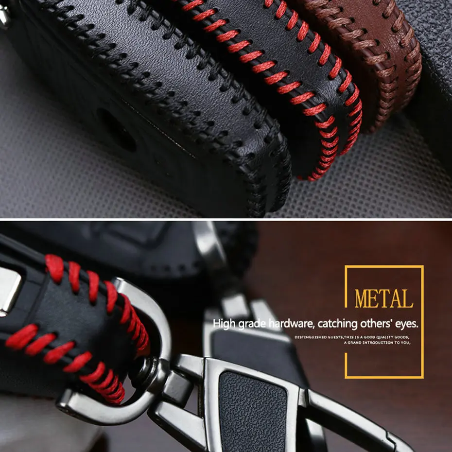 Car Key Case Cover Keychain For KIA (7)