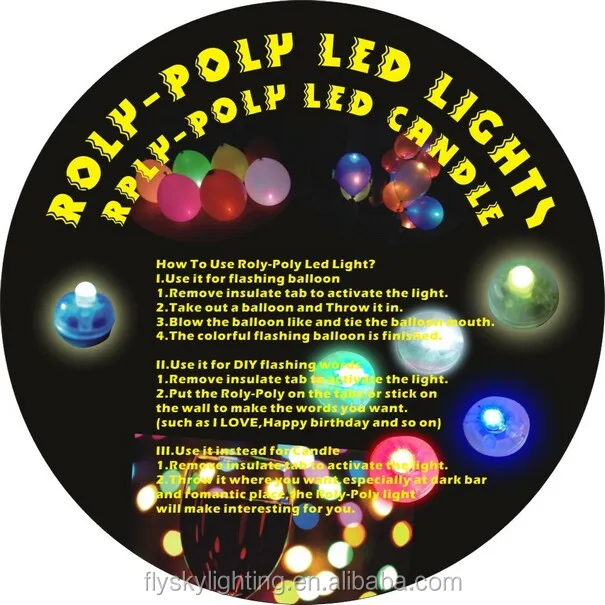 arrival chinese supplier hot selling flashing led balloon light