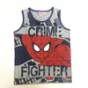 Boys' summer spider-man printed o-neck kids wear garment