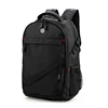 Promotion Custom Your Own Design Old Style Solid Blank Teenager Big Back Bag Bookbag for High College School Black