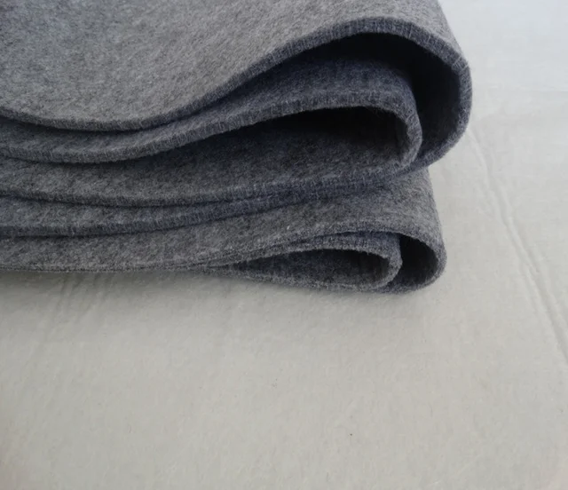 Polyester blend wool Nonwoven felts to make pads
