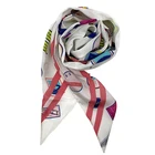 100% Silk Digital Scarf Print Accept for OEM 100% Natural Digital Print Pure Silk Scarf